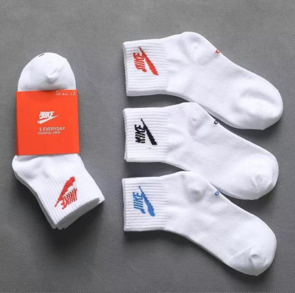 Chaussettes Et Sous-Vêtements  Homme/Femme | Sportswear Everyday Essential Chaussettes Et Sous-Vêtements Blanc