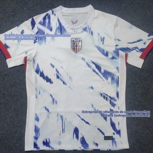 Hauts Et Tee-Shirts  Femme | Norvège (Équipe Féminine) 2024/25 Stadium Extérieur Femme Blanc