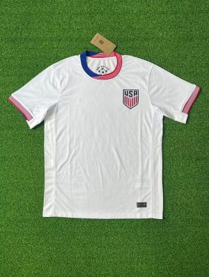 Hauts Et Tee-Shirts  Femme | Usmnt 2024 Stadium Domicile Femme Blanc