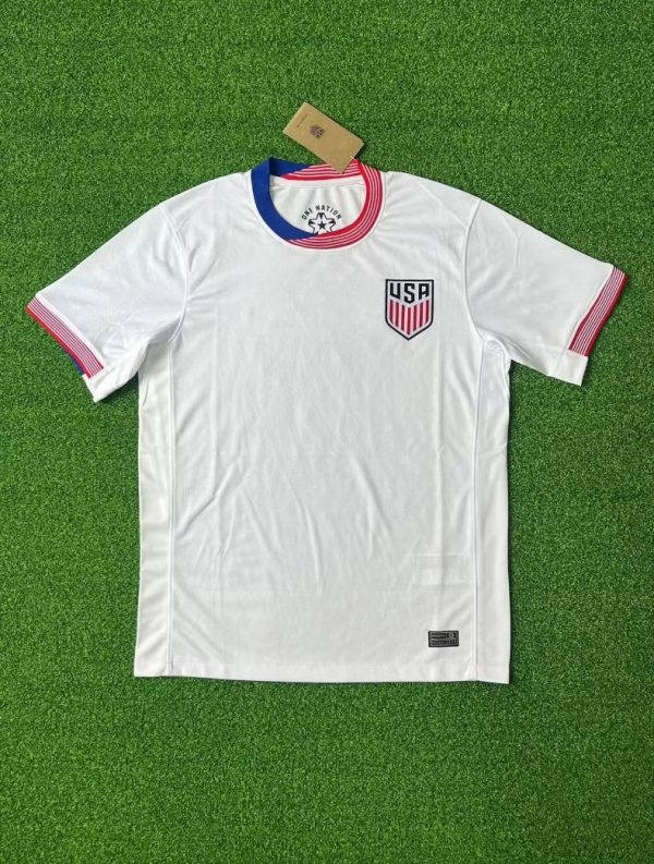 Hauts Et Tee-Shirts  Femme | Usmnt 2024 Stadium Domicile Femme Blanc