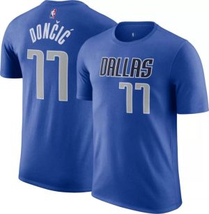 Hauts Et Tee-Shirts  Homme | Dallas Mavericks Hauts Et Tee-Shirts Game Royal