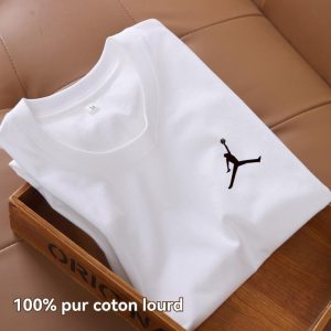 Hauts Et Tee-Shirts  Homme | Jordan Jumpman Hauts Et Tee-Shirts Blanc