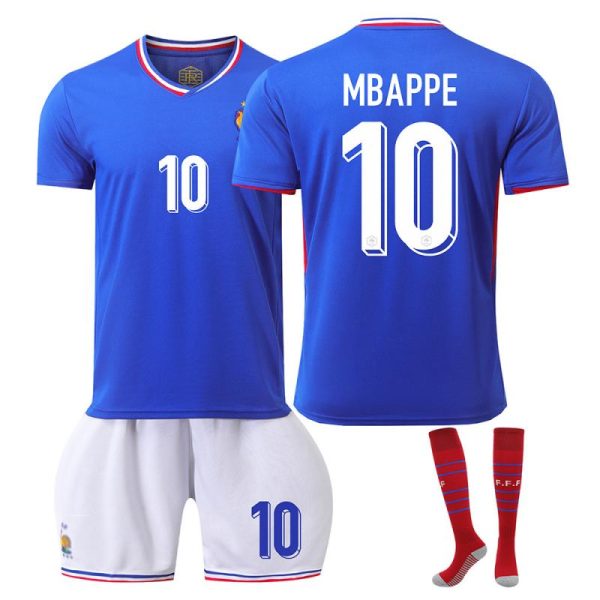 Hauts Et Tee-Shirts  Homme | Kylian Mbappé Fff (Équipe Masculine) 2024/25 Stadium Domicile Hauts Et Tee-Shirts Blanc