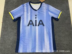 Hauts Et Tee-Shirts  Homme | Tottenham Hotspur 2024/25 Match Extérieur Hauts Et Tee-Shirts Binary Blue