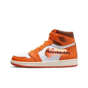 Jordan  Femme | Air Jordan 1 High Method Of Make Chaussures Brilliant Orange