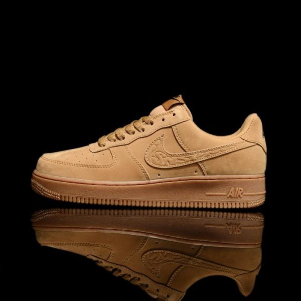 Lifestyle  Femme | Air Force 1 Sage Low Premium Animal Chaussures Desert Ore