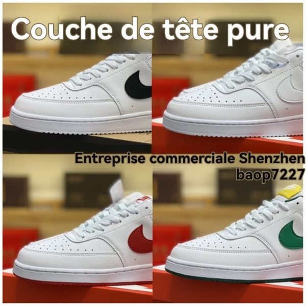 Lifestyle  Homme | Court Vintage Chaussures Blanc